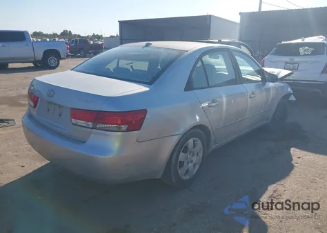 2008 Hyundai Sonata Gls z USA, uszkodzony, nr VIN 5NPET46C08H378565
